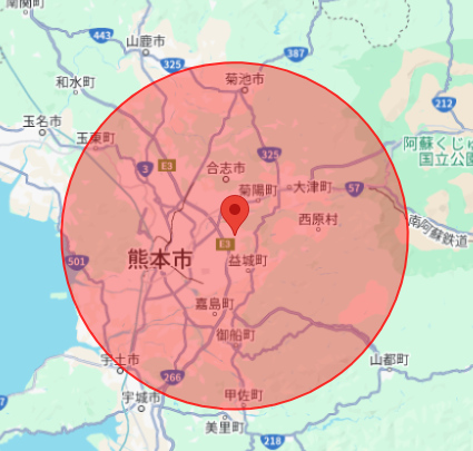 20ｋｍ圏内図